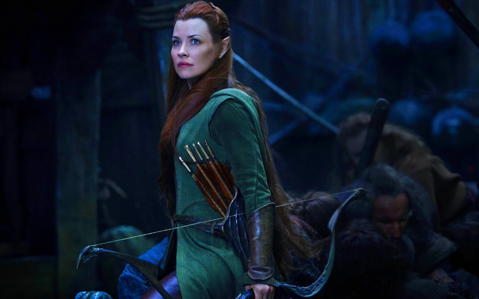 Evangeline Lilly In The Hobbit 2014