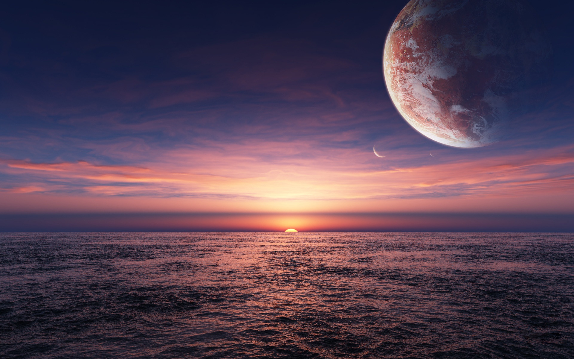 Fantasy Solaris Sea Moon