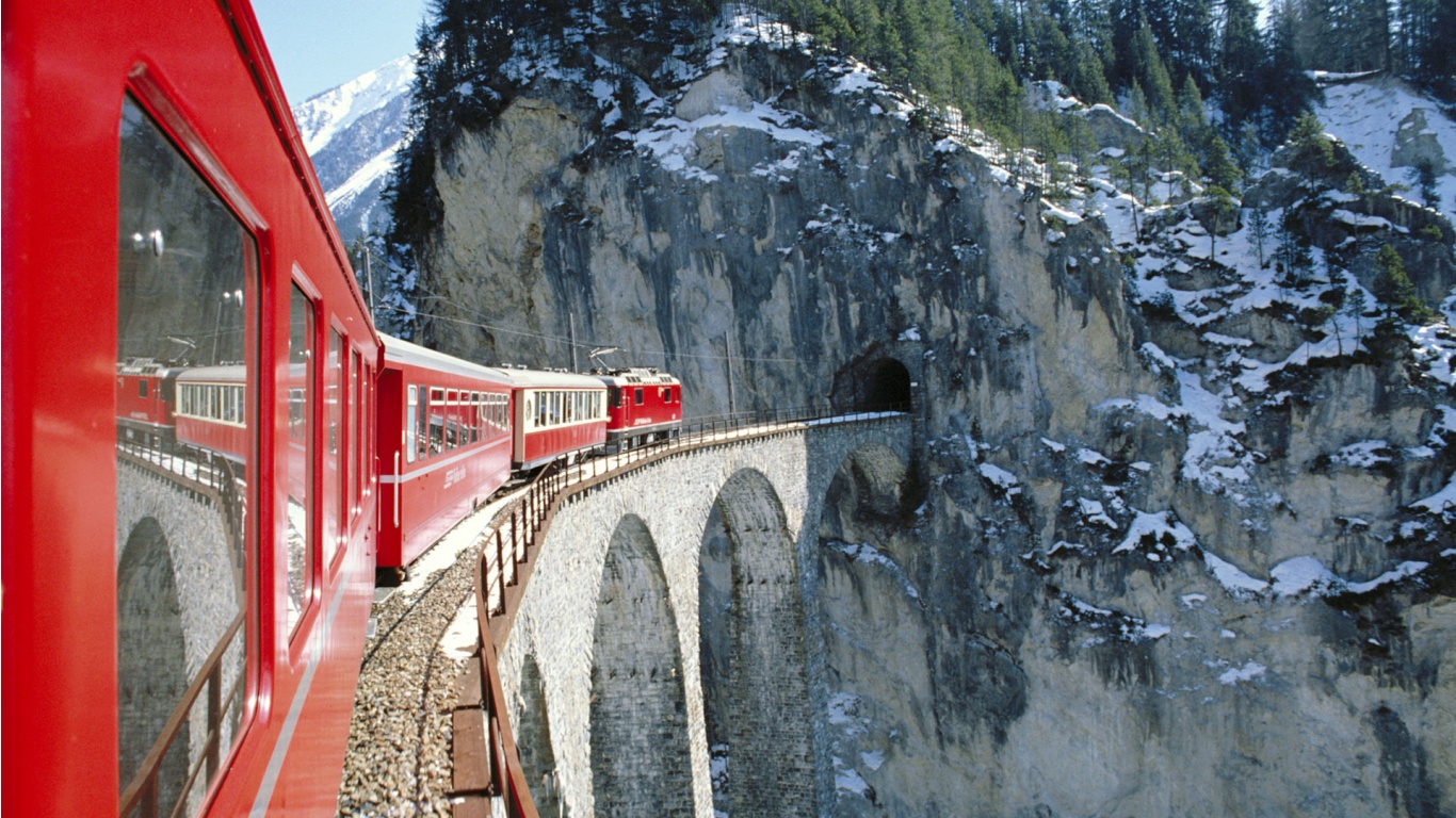 Glacier Express Grisons Switzerland