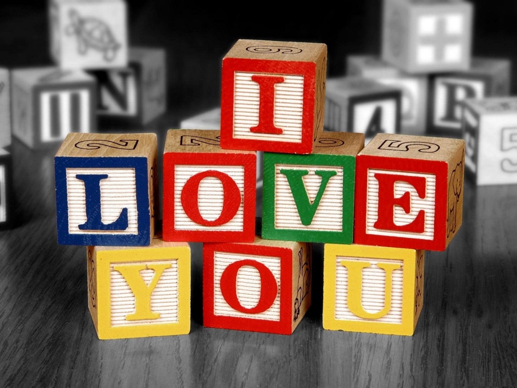 I Love You Cubes