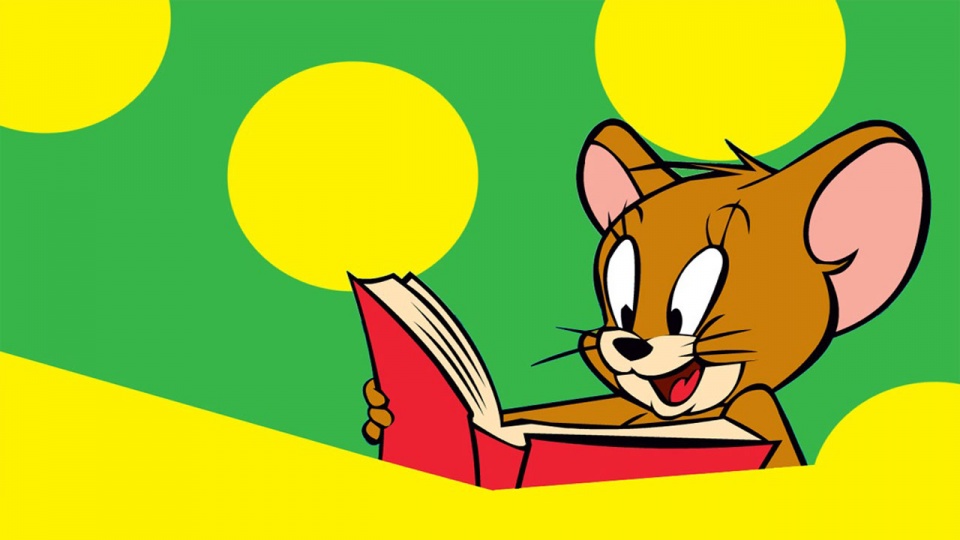 Jerry Reading Book