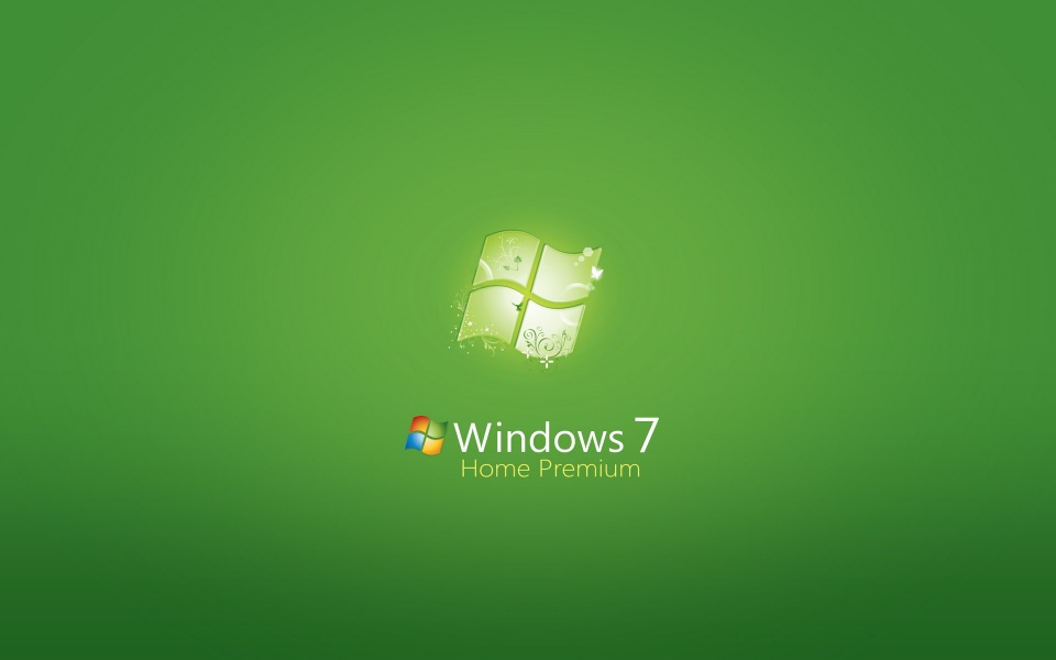 Light Green Windows 7