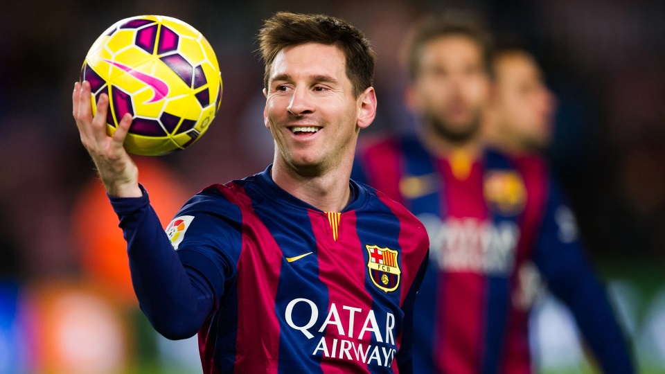 Lionel Messi With Ball