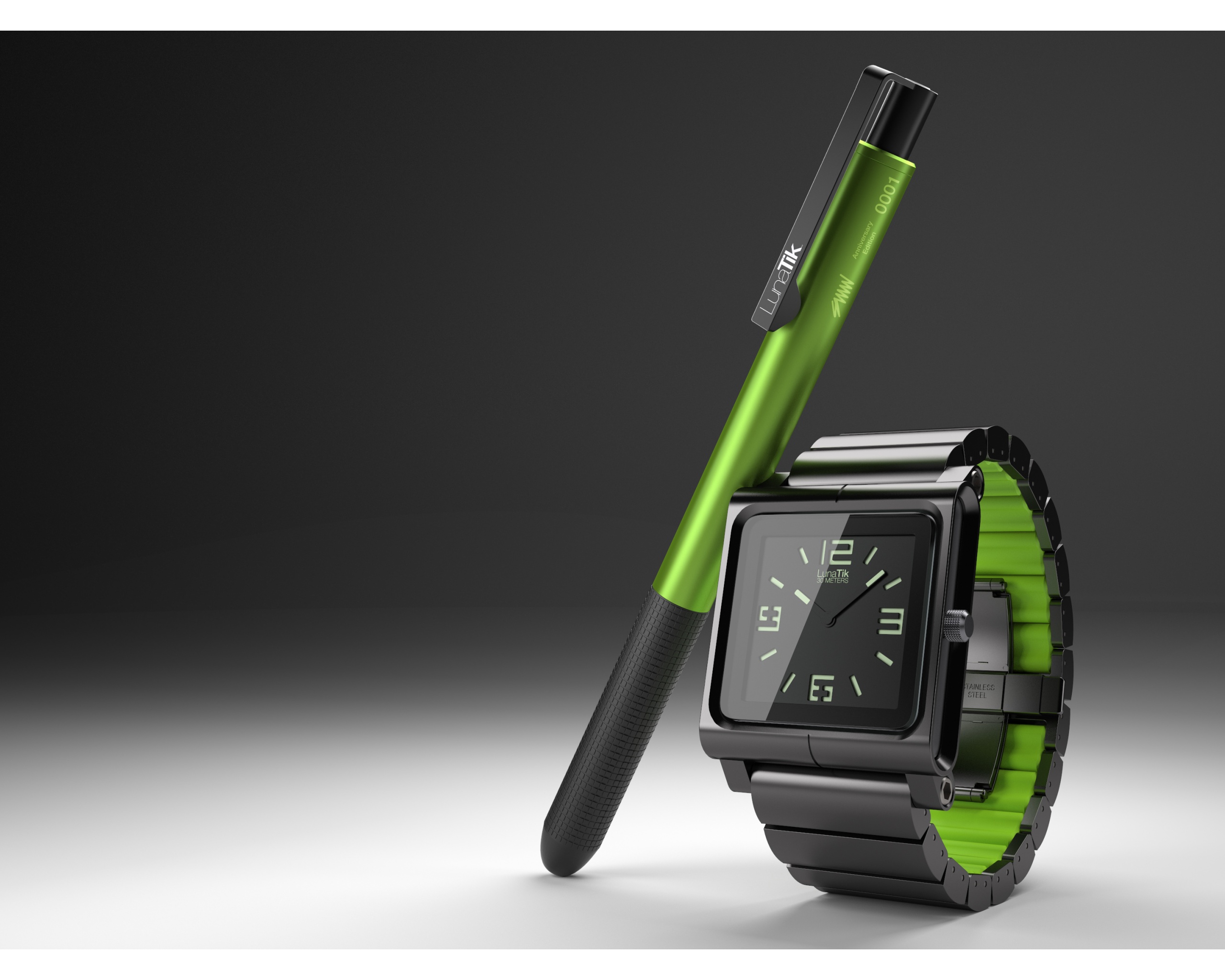 LunaTik Multi-Touch Watch And Pen