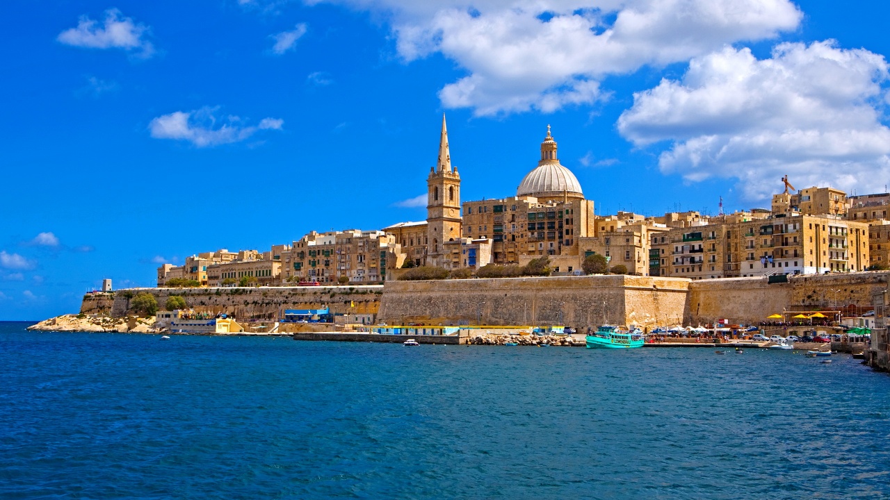 Malta Coast Sea Mellieha Cities