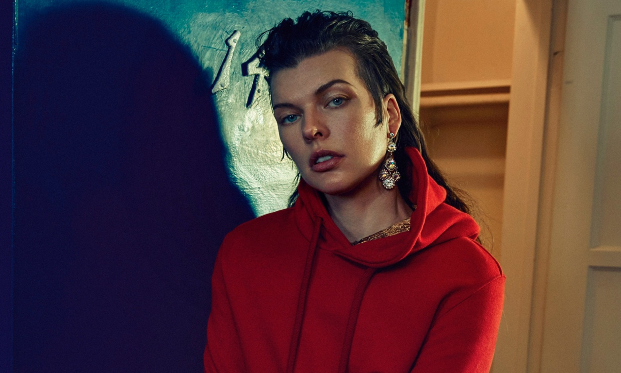 Milla Jovovich Vogue UA 2016