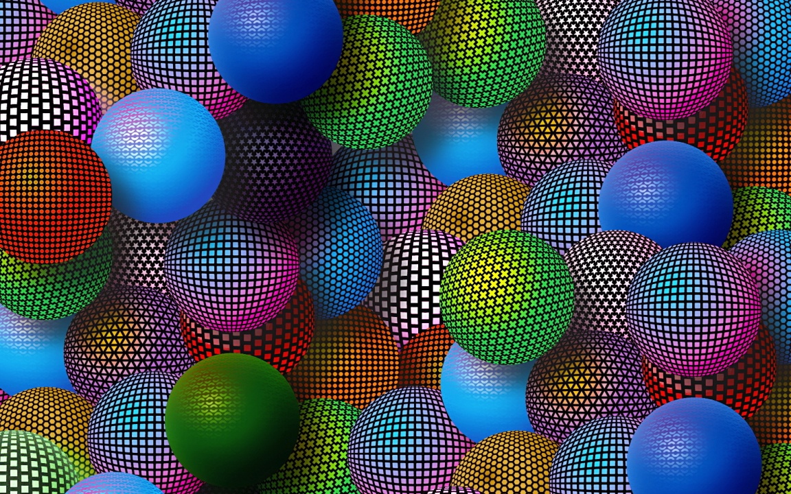 Multi Coloured Balls