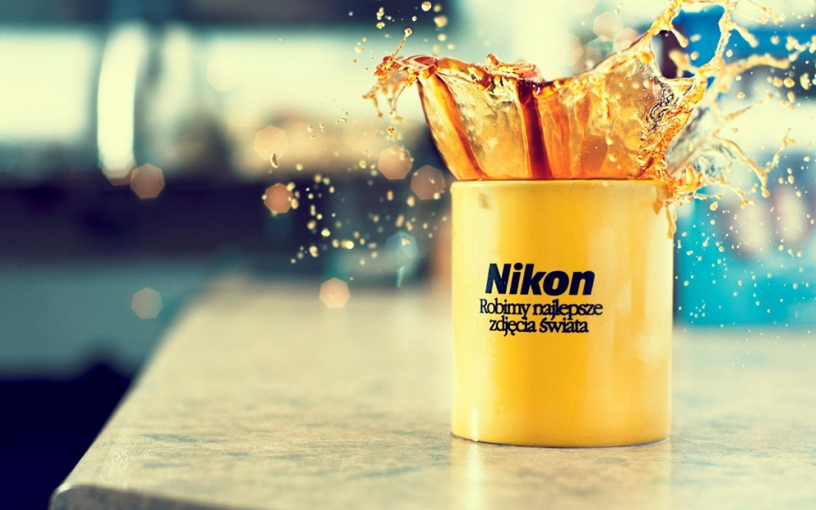 Nikon Coffee Splash