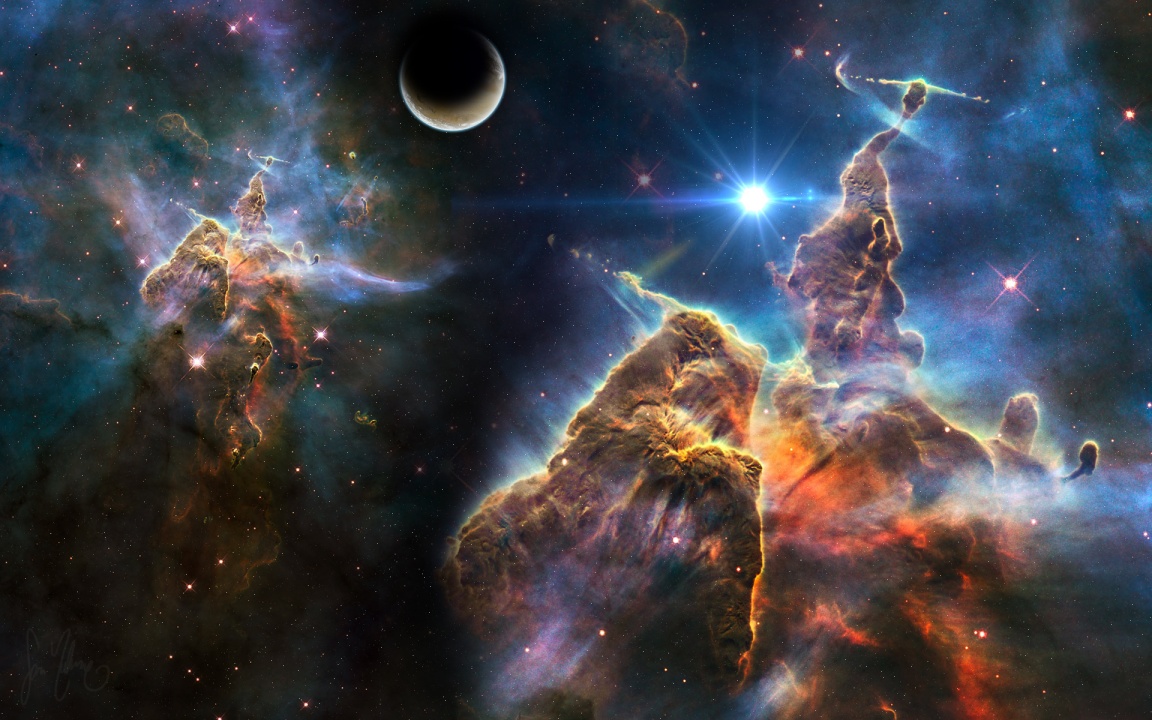 Pillars Of The Carina Nebula