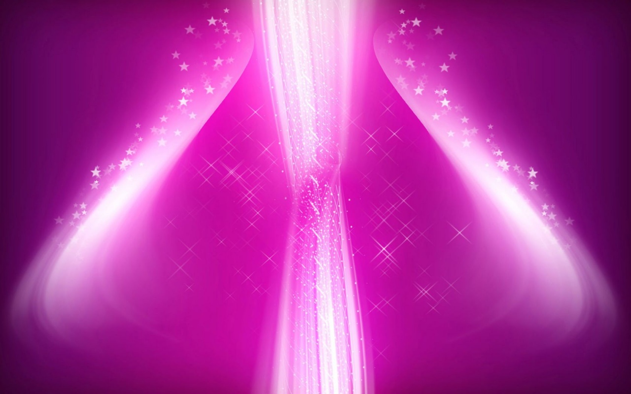 Pink Glow Abstract