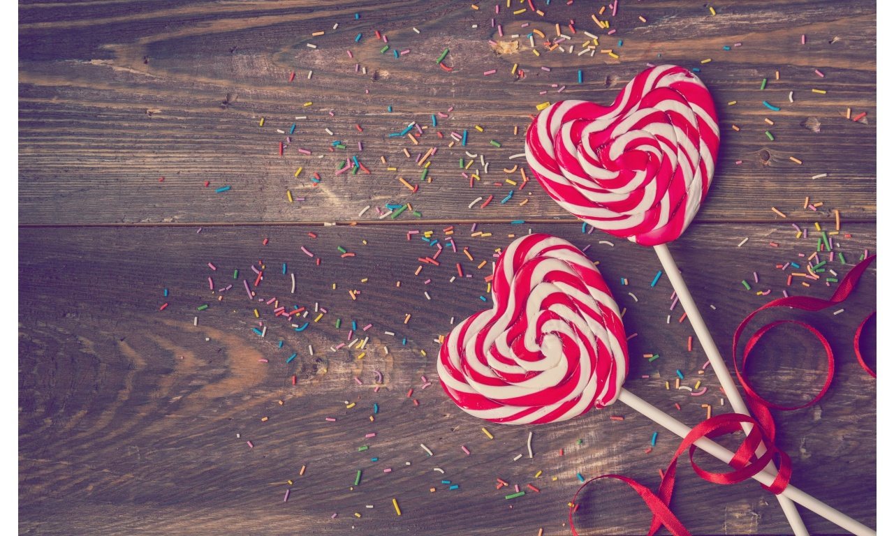 Romantic Lollypop Love