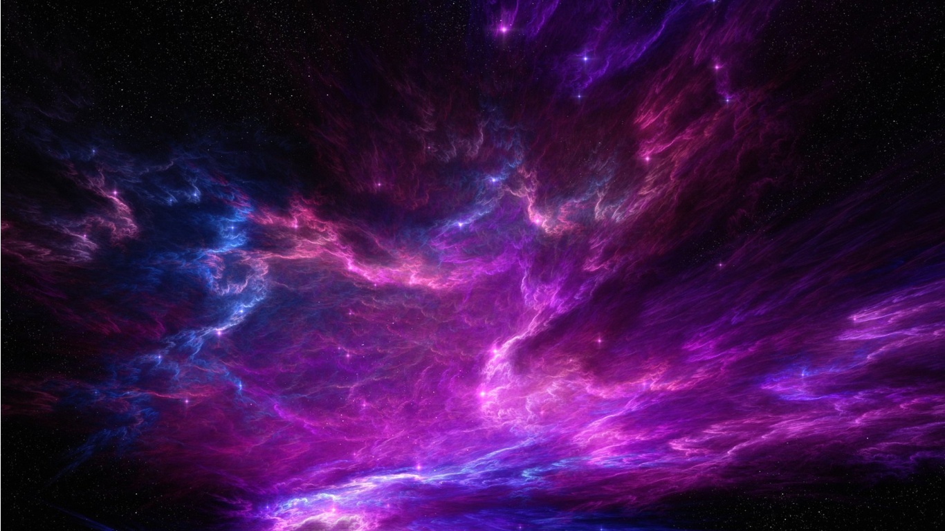 Space Glow Nebula Art
