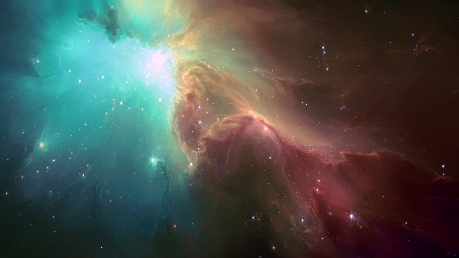 Space Stars Nebula The Light