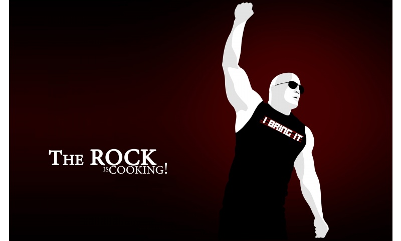 The Rock Is Cooking