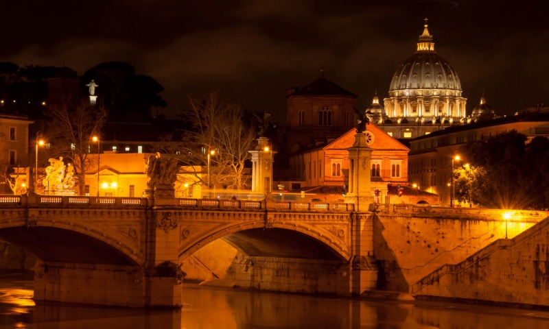 Vatican City Lights