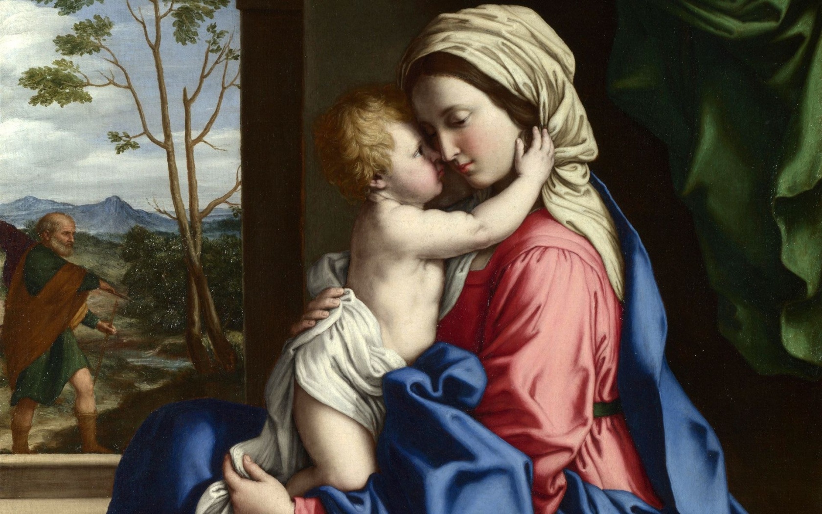 Virgin And Child Embracing Wallpapers - 1680x1050 - 601521