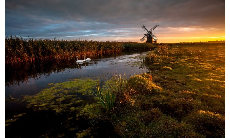 Windmill and Water Canals