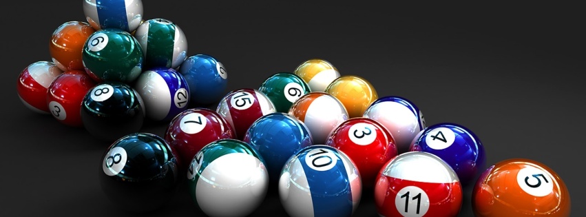 Colorful Pool Balls