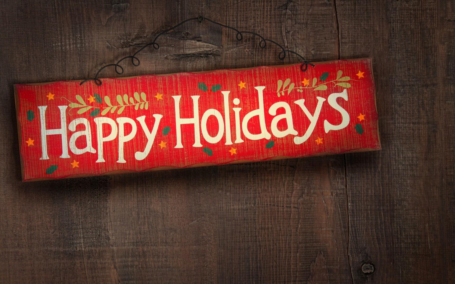 Happy Holiday Greetings Wallpape   rs - 1920x1200 - 320381