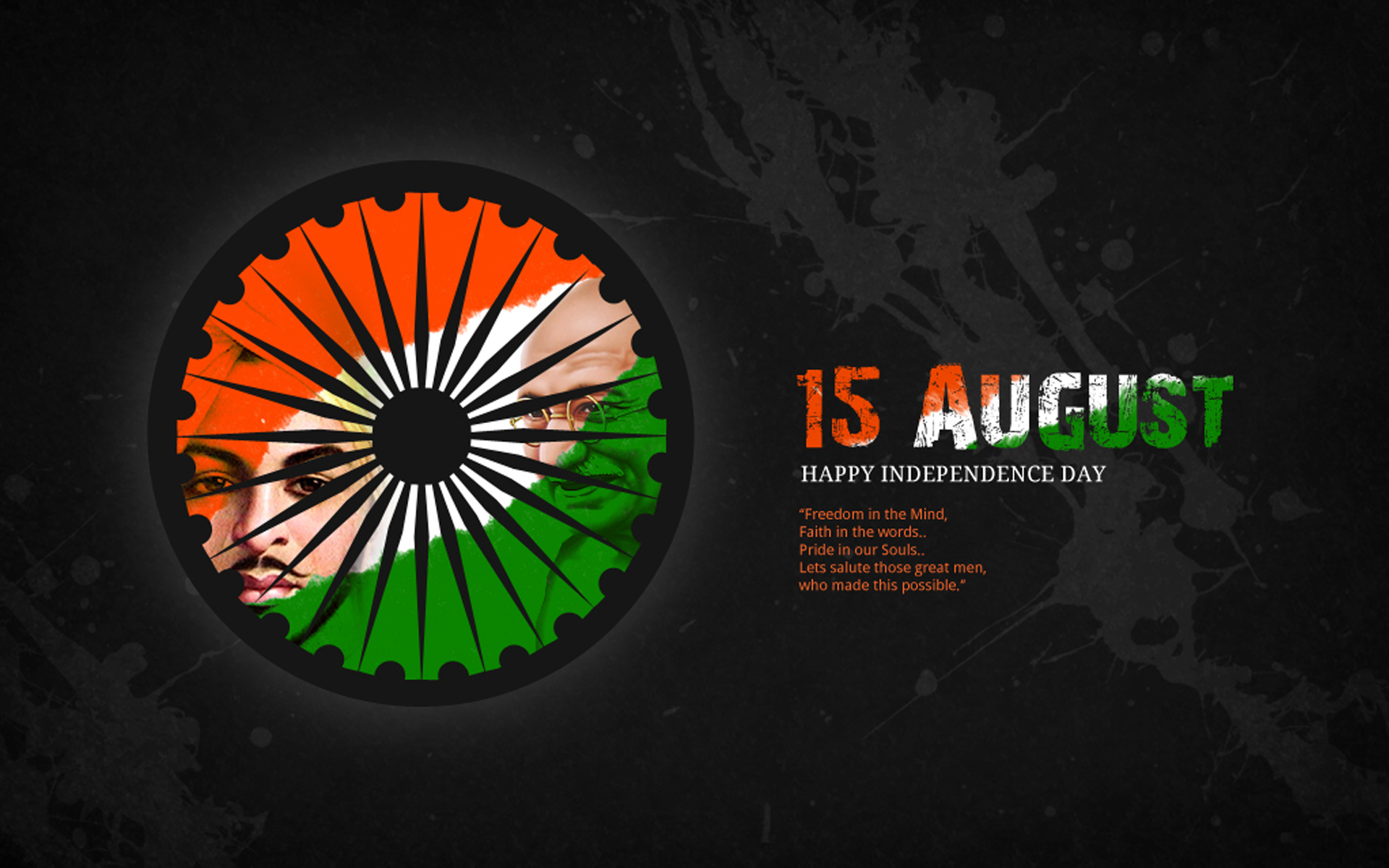 Indian Independence Day 15 August Wallpapers - 1920x1200 - 832141