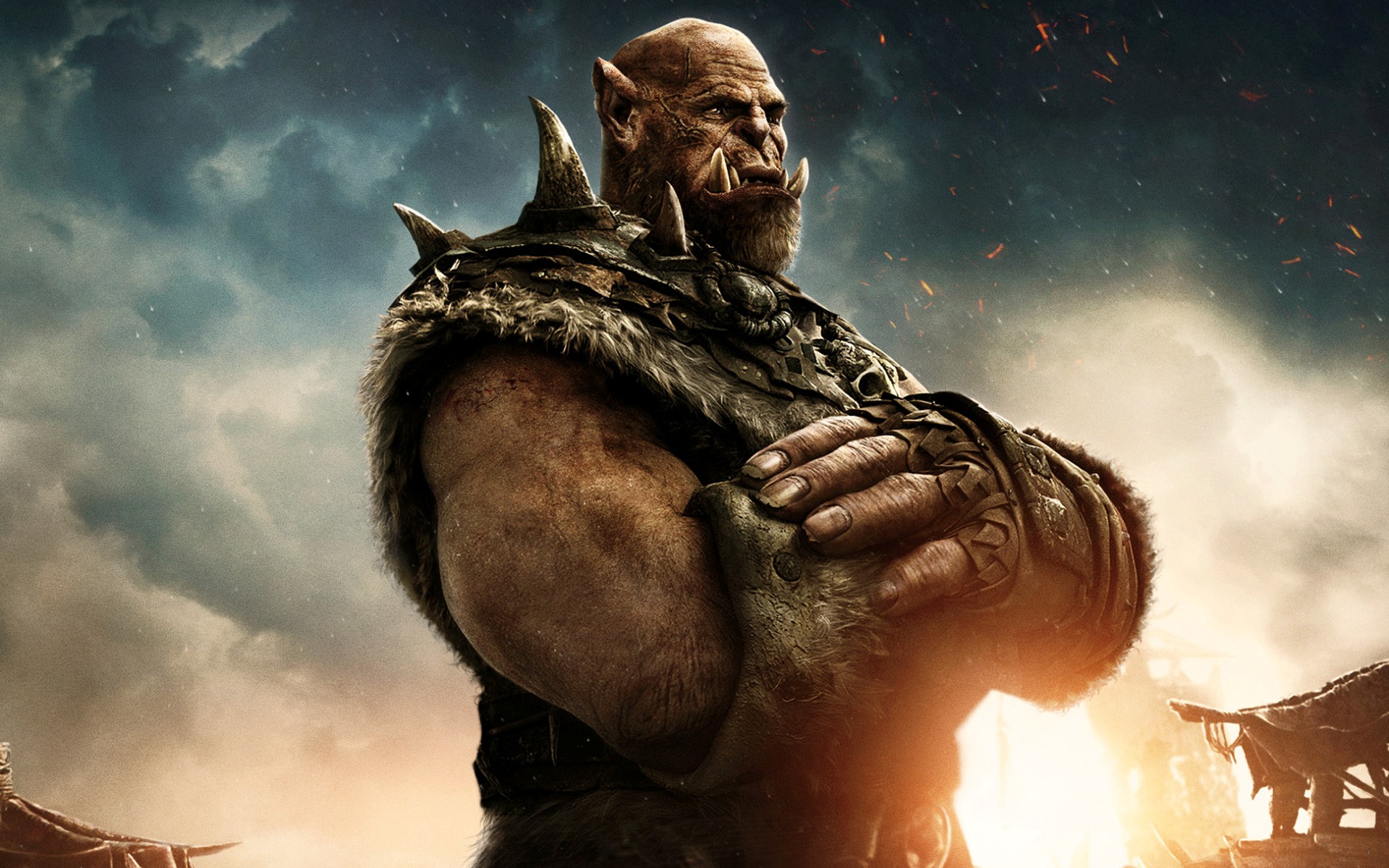 Orgrim Doomhammer Warcraft The Beginning Poster