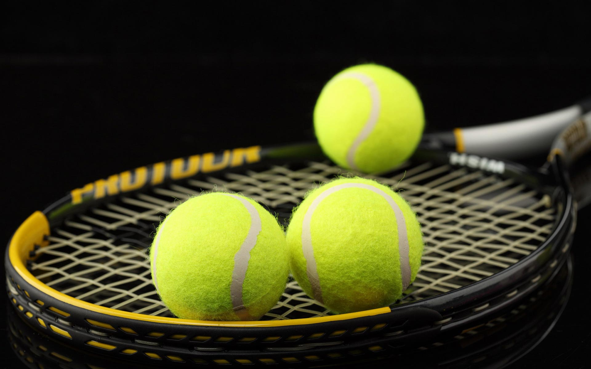 Tennis Balls And Racket