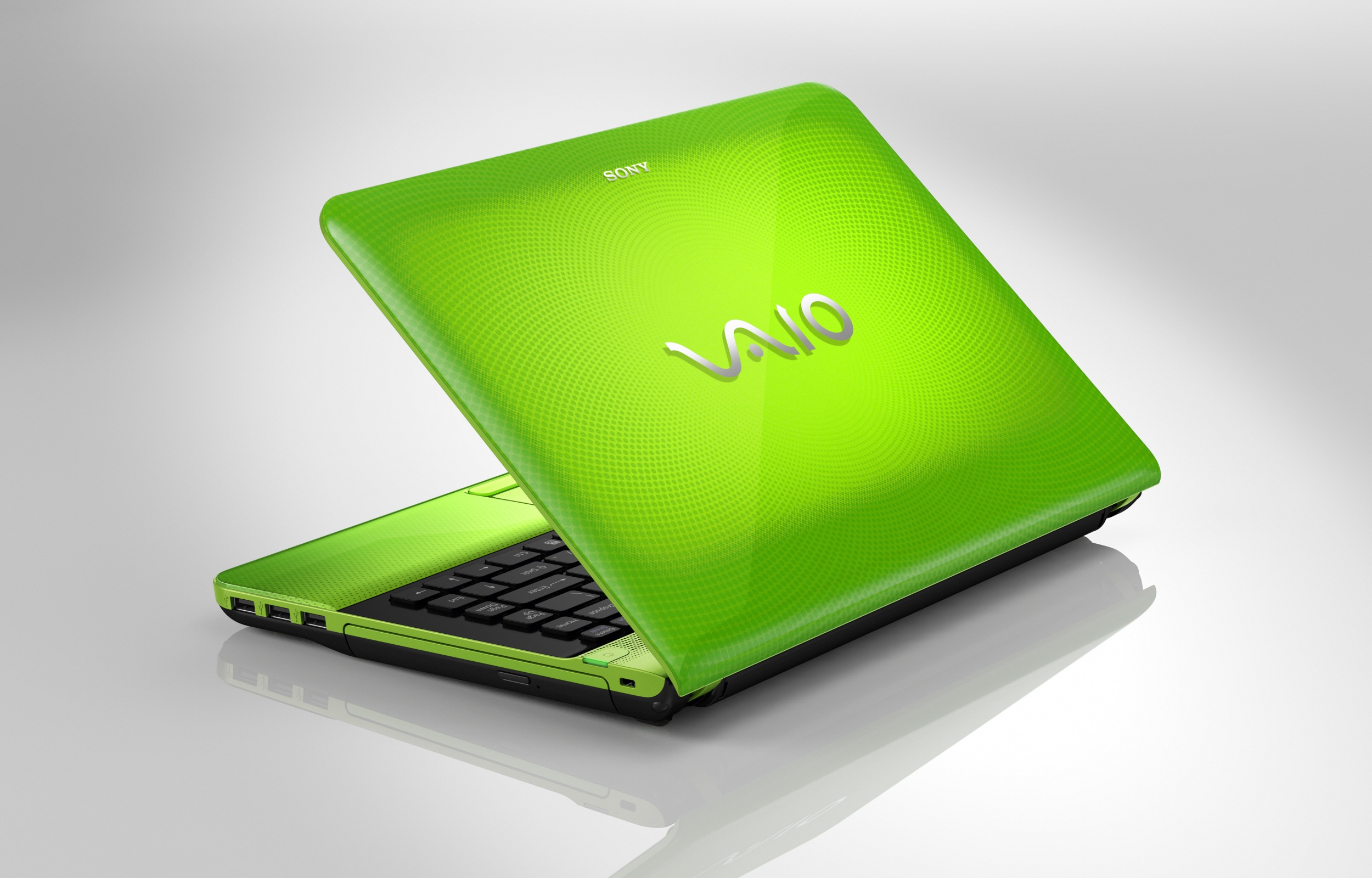 VAIO E Series Green Laptop